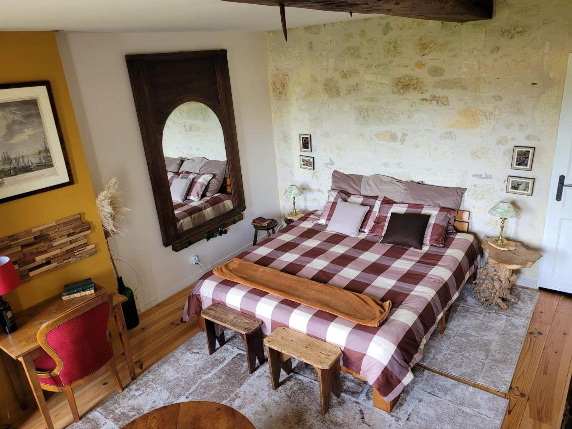 Chambre Vigne avec salle de bain privée Lugon et l’Ile du Carney Exterior foto